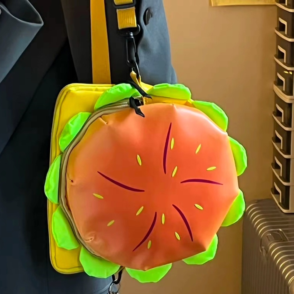 🍔Colorful Burger-Shaped Crossbody Bag🍔